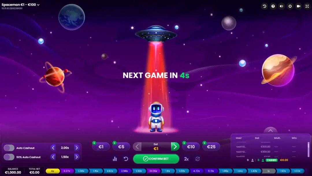 Spaceman Terbang Tinggi Raih Cuan Makin Melambung