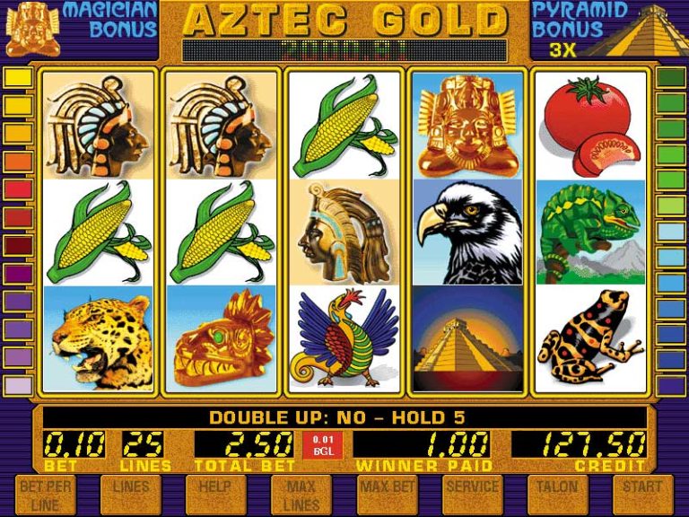 Misteri Kuil Kuno dan Harta Emas Tersembunyi di Aztec Gold